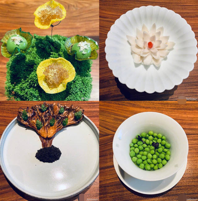 孙俪|孙俪晒千元素食午餐，宛若宫廷盛宴，网友：心疼哭着去拍戏的邓超