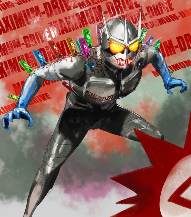 《假面骑士》同人:eternal暴走形态霸气无双,亚克zero更显帅气