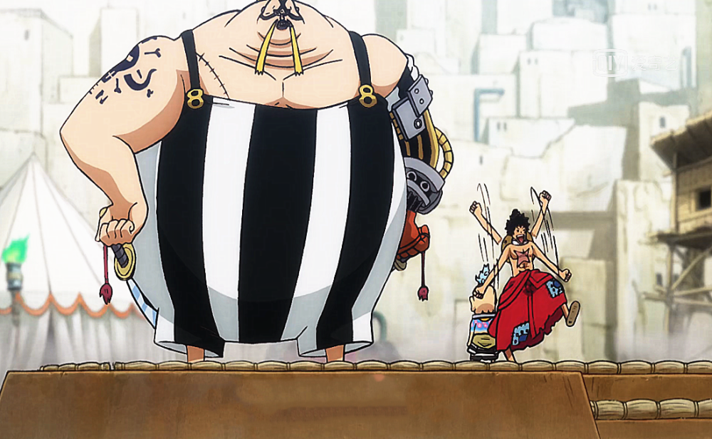 海贼王931看点:干瘪兵爷年轻时原来这么强壮,奎因帮路飞解开海楼石