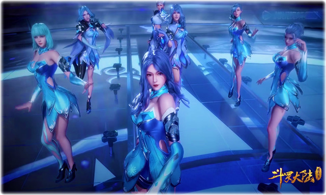 斗罗大陆天水学院才是最美女团这七人的长腿好美