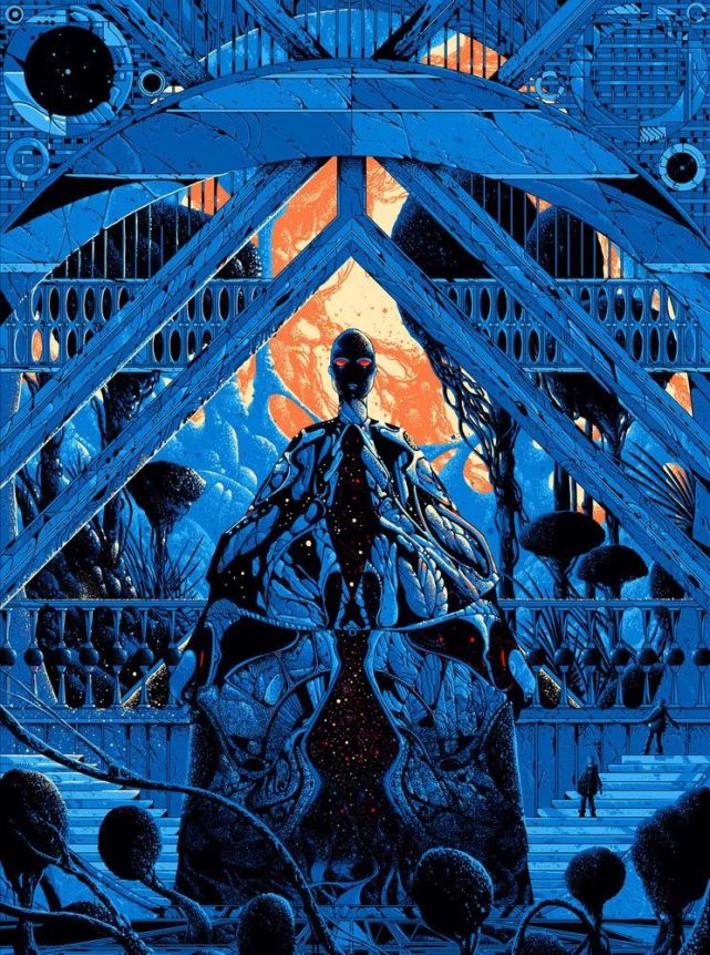 眼花缭乱,复古科幻风里没人画得过他!