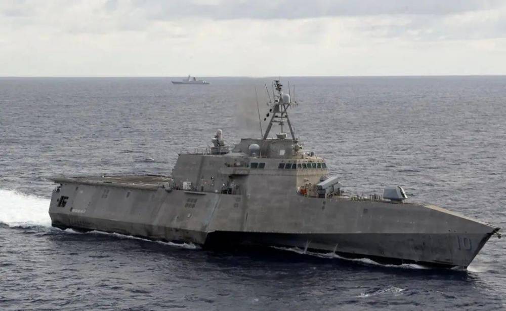 煽风点火 解放军南海军演 美国又来挑事 外交部 这是中国领土 腾讯新闻