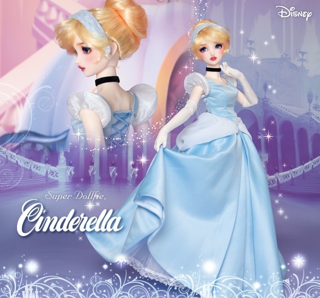 仙蒂公主的sd娃娃造型美艳眼神灵动可惜毁在鞋子上