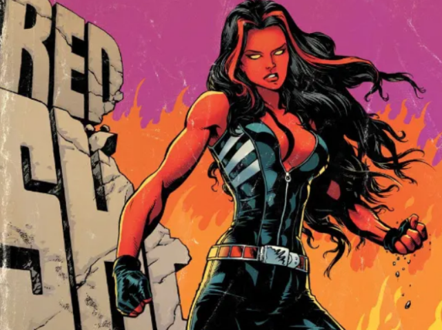 首先是女红巨人,她是浩克的妻子,可能很多人对此并不熟悉.