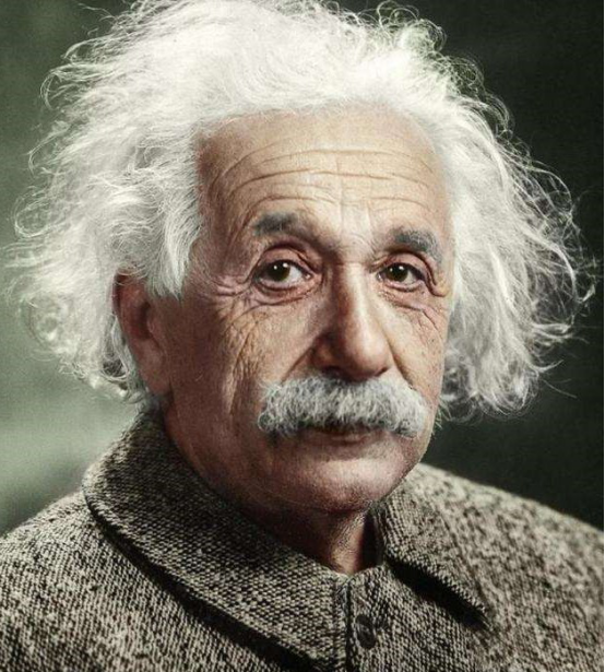 爱因斯坦不爱拍照罕见全身照曝光网友真的是天才