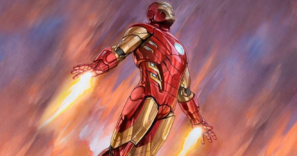 来模拟钢铁侠手掌的朝向——掌心的喷气推挤装置正是钢铁侠飞行动力的