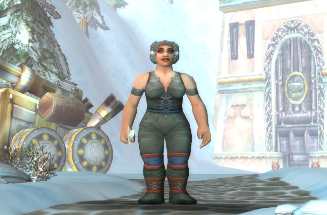 女侏儒,毕竟颜值摆在那里,男侏儒的数量本身就很少,再加上战士这个