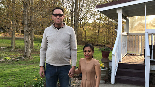 身高13米菲律宾女子嫁188米美国网友经常被误认为是父女