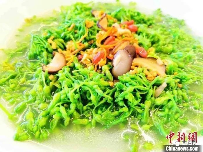上汤夜兰花 李晓春 摄在台城各菜市场中几乎都有