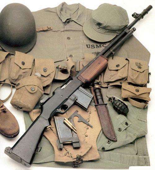 二战美军单兵轻武器介绍和德军比谁更先进