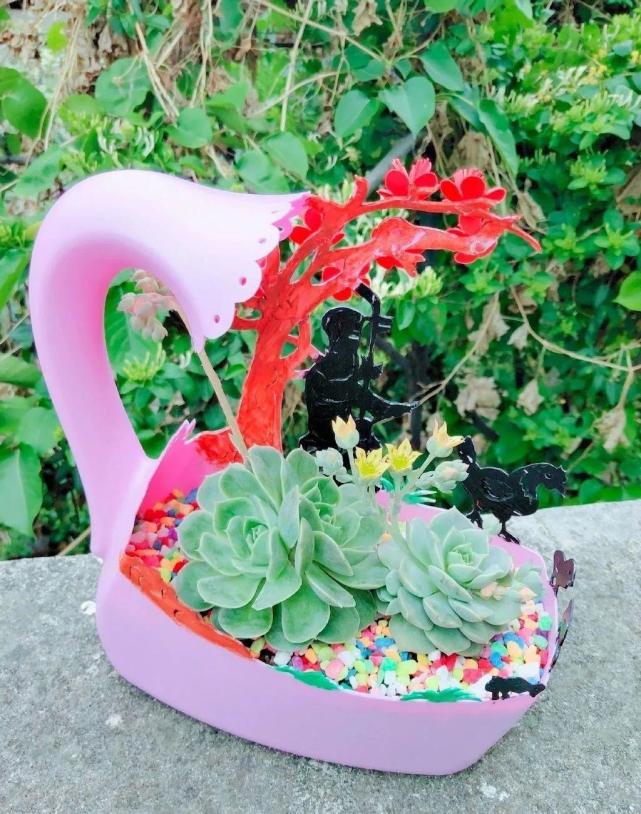 酒瓶易拉罐洗衣液瓶用完剪一剪,不花钱变成漂亮花盆!