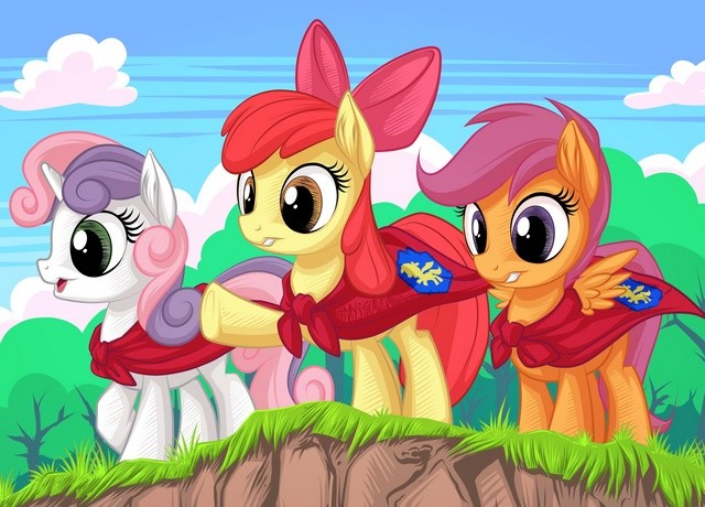 小马宝莉:代表无限可能的可爱军团,坚持不懈的努力终获可爱标志|小马