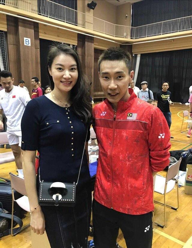 谢杏芳真有超模气场长卷发的她太美艳林丹娶到她真有眼光