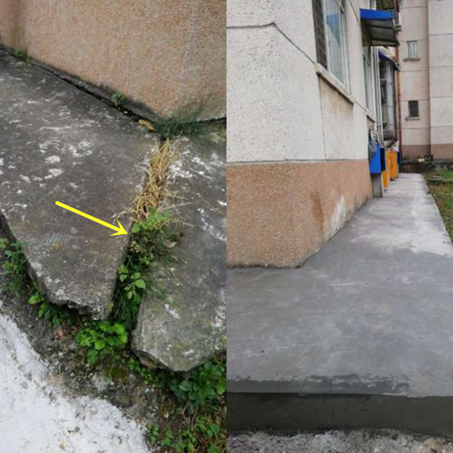 盖自建房,四周墙角少铺一层钢筋网,等着开裂吧,水泥一撬就脆了