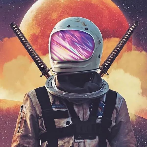 【微信头像】超酷的宇航员头像吼吼