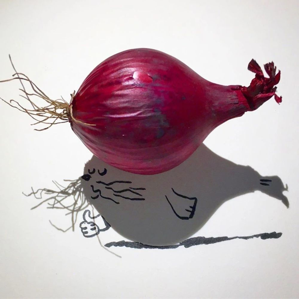 影子|他几笔就把影子画成了精，大人和孩子看完都直呼奇妙