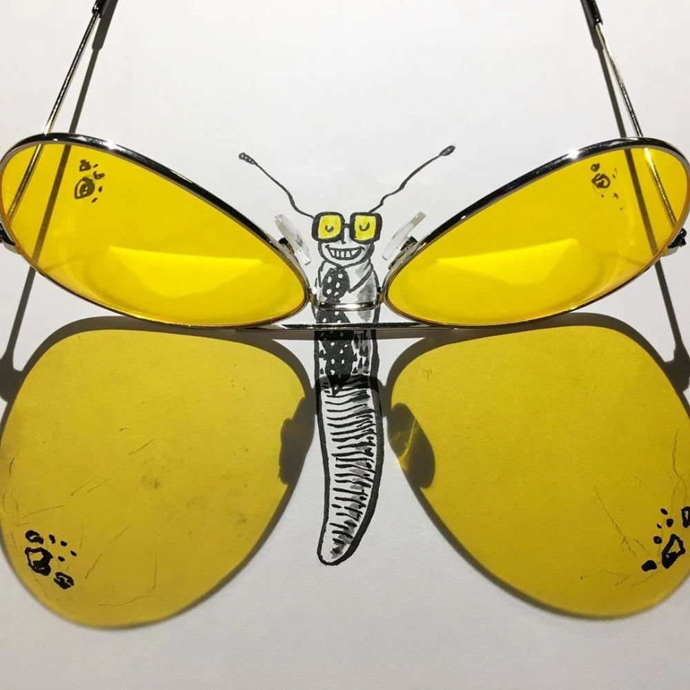 影子|他几笔就把影子画成了精，大人和孩子看完都直呼奇妙