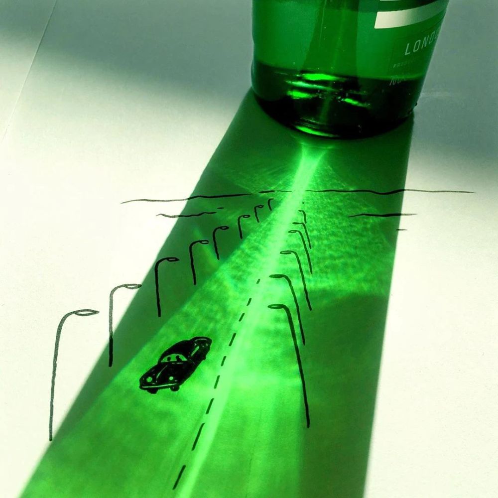 影子|他几笔就把影子画成了精，大人和孩子看完都直呼奇妙