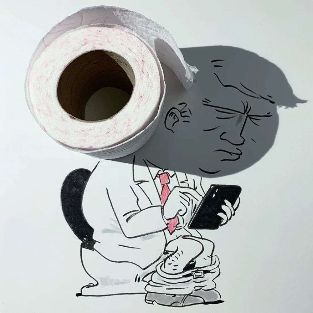 影子|他几笔就把影子画成了精，大人和孩子看完都直呼奇妙