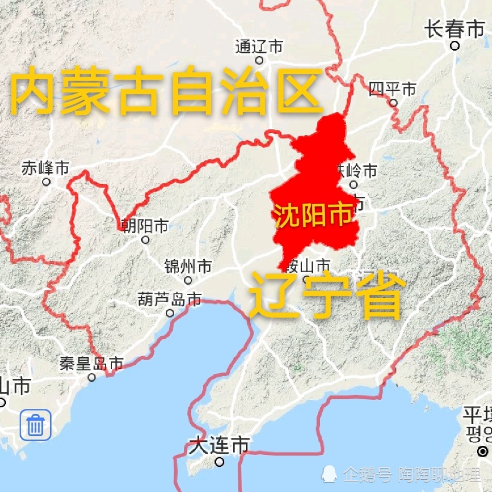 沈阳市建成区面积排名,铁西区最大,康平县最小,来了解一下?_腾讯新闻