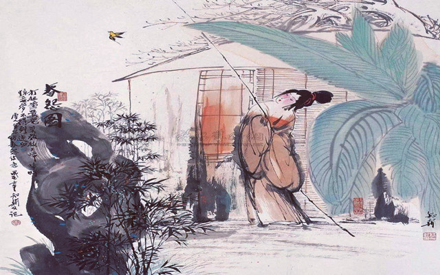 金昌绪|金昌绪《春怨》：打起黄莺儿，莫教枝上啼