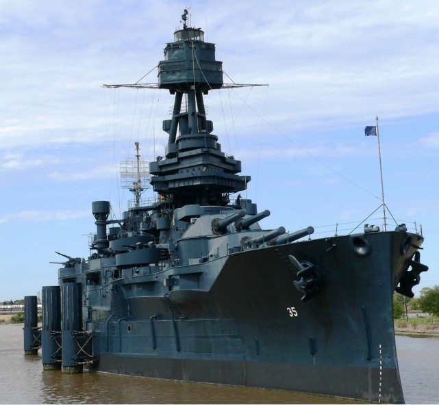 一艘"铁王八"——"德克萨斯"号|美国_军事|德克萨斯|北大西洋|战列舰