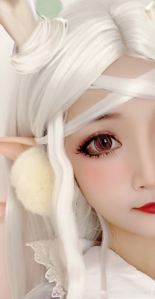 小姐姐cos瑶的新皮肤妆容宛如精灵网友怎样才能拥有她