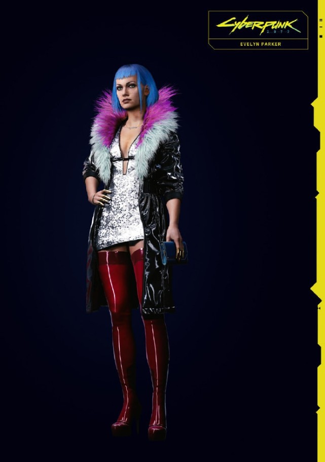 赛博朋克2077角色艾芙琳公开野心勃勃八面玲珑