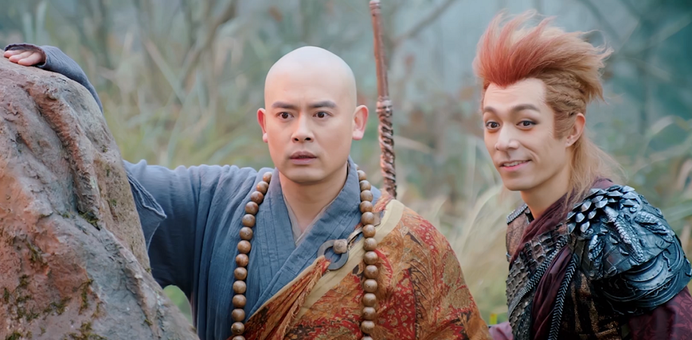 孙悟空|斗战胜佛之大圣之泪解析，三位演员撑起全片，张馨予美得不像话