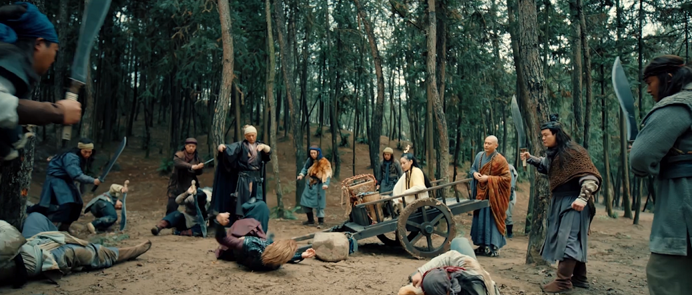 孙悟空|斗战胜佛之大圣之泪解析，三位演员撑起全片，张馨予美得不像话