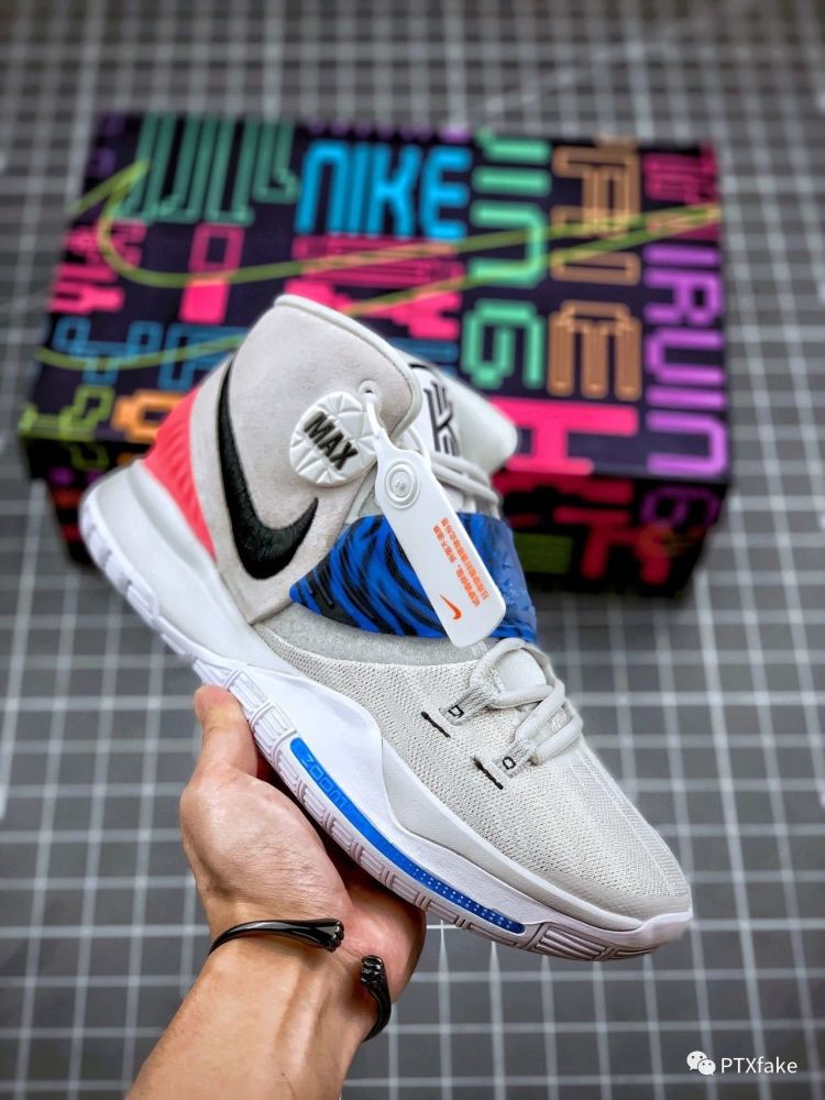 nike kyrie 欧文六白豹纹限定开箱测评!