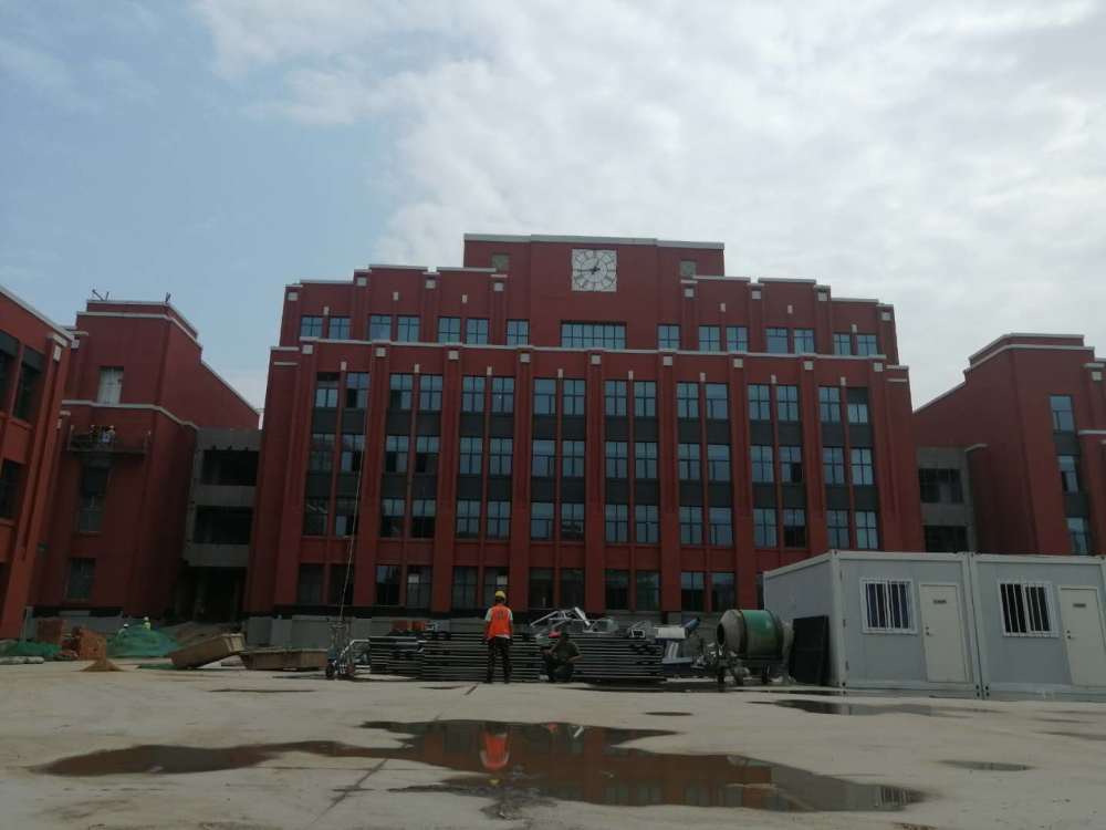 天津西青区加速推进民心工程项目建设计划新建当城中学秋季使用