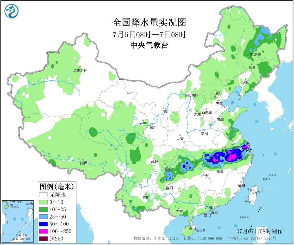 梅雨|不妙！梅雨或继续锁定南方，超级计算机：未来10天上海不能出梅