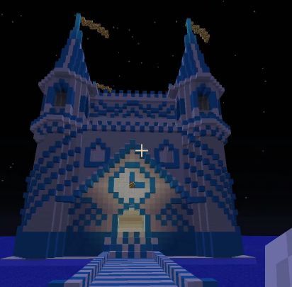 我的世界minecraft 小型城堡教程 腾讯新闻