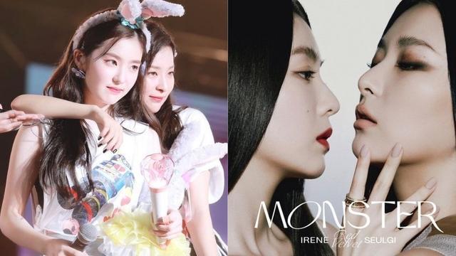 redvelvet裴珠泫姜涩琪monster公开粉丝急忙披上毛毯