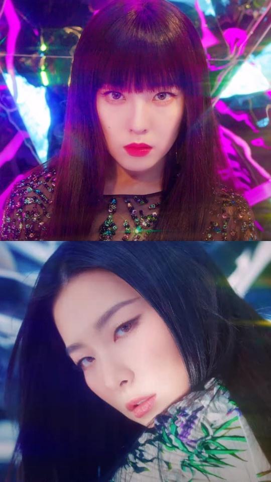 redvelvet裴珠泫姜涩琪monster公开粉丝急忙披上毛毯