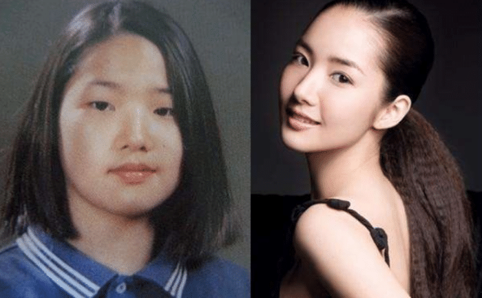 女星整容前后对比照明明脸不知动过多少刀但却毫无痕迹