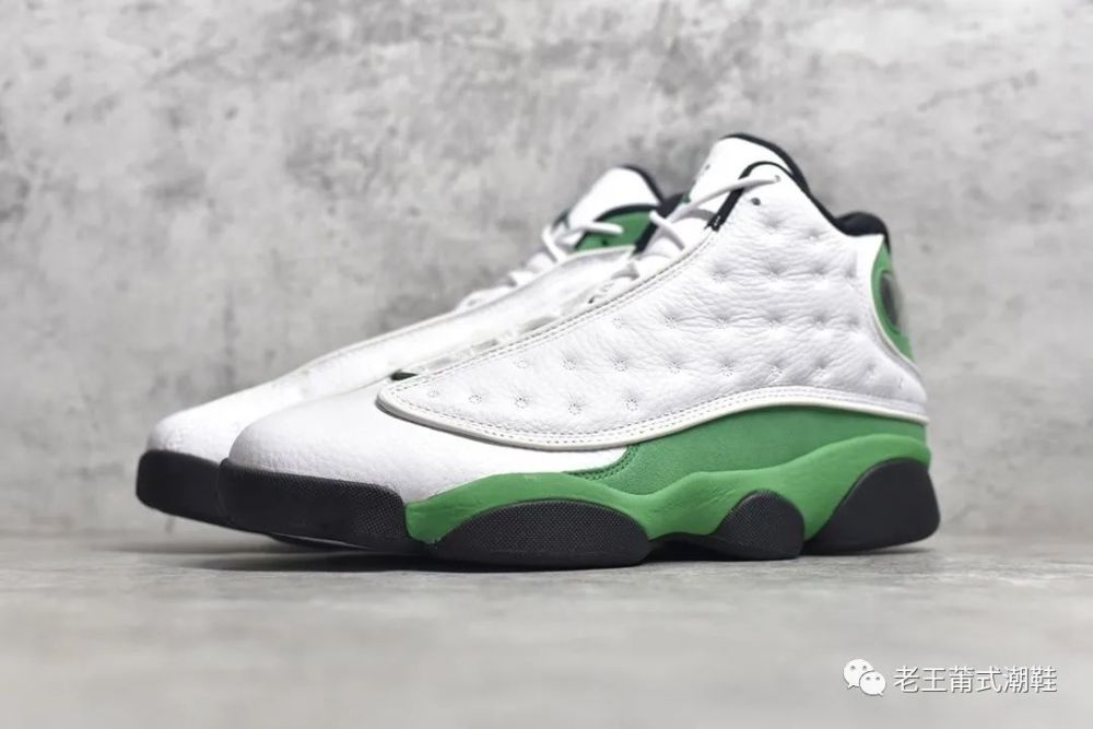 一款酷似雷·阿伦 pe 的配色!aj13幸运绿开箱测评