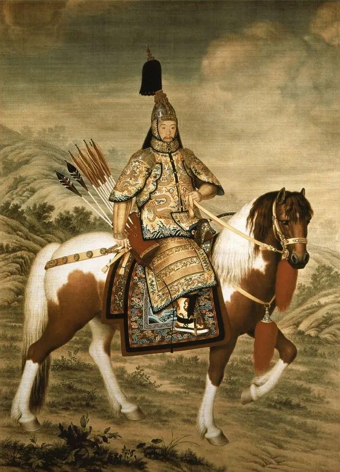 乾隆皇帝真实相貌,被一个意大利画家偷画下来,网友:这不是孙海英嘛