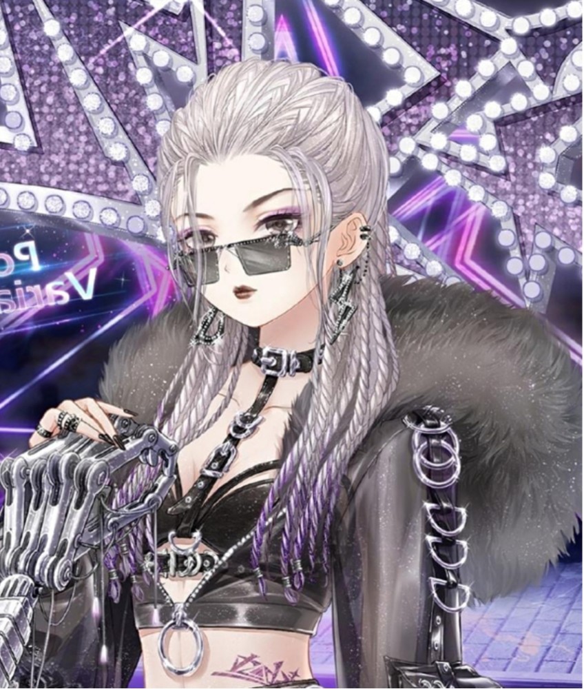 奇迹暖暖:美服偏爱"骷髅"配饰?铁环缠身,脏辫朋克女帅爆