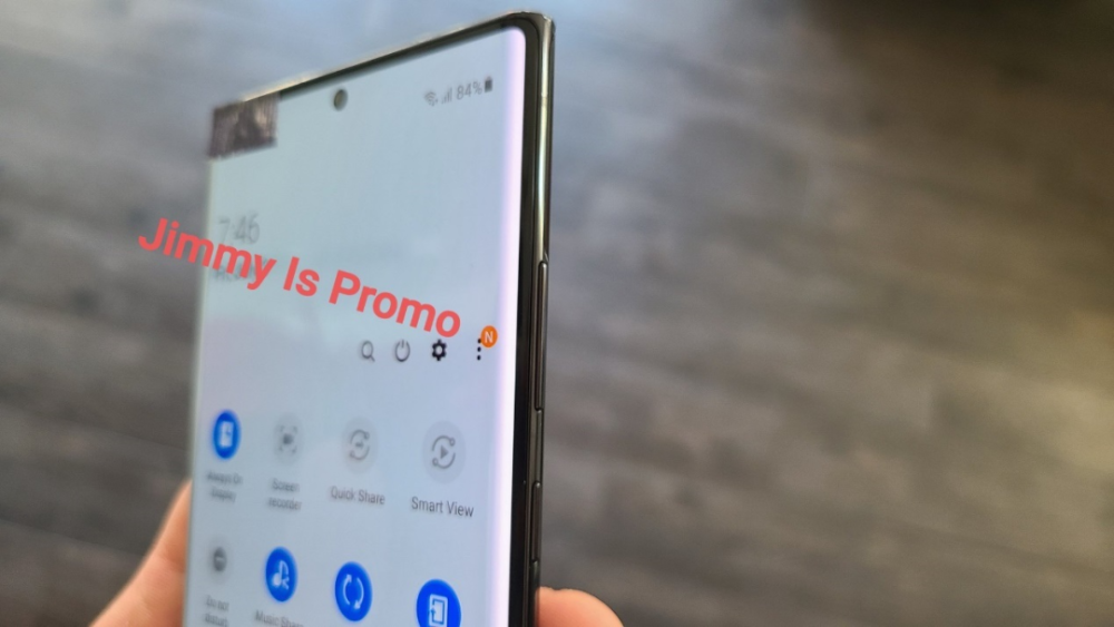 三星note20ultra真机亮屏照来了颜值满分