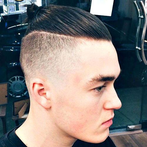 男士"丸子头"发型帅气迷人,夏天留一款,时尚,绅士,显精神