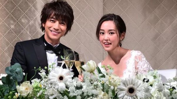 2018年7月桐谷美玲和三浦翔平结婚.