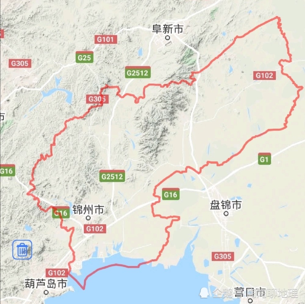 锦州地理位置简介图片