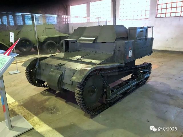 7吨的t-27是苏联历史上第一款超轻型坦克:萨沙兵器图谱第174期