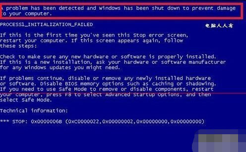 Process1 initialization failed windows 10 как исправить