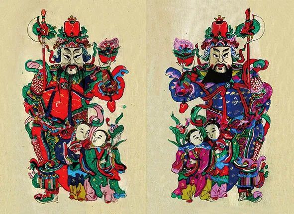 文保志愿者风采收藏家李炼说梁平年画的质朴与绚烂