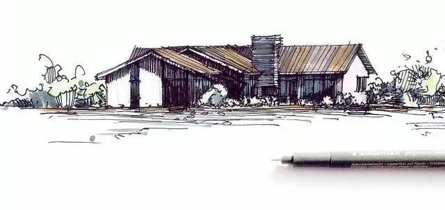 马克笔|马克笔景观手绘效果图，大视野鸟瞰透视精准到爆！