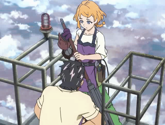 人类又陷入危机了 七月新番 没落要塞 伽德鲁 动漫 Deca Dence 没落要塞 新番