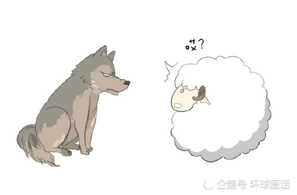 搞笑疯人大灰狼抓了一只小绵羊可对方一直哭个不停先把它毛拔了再说